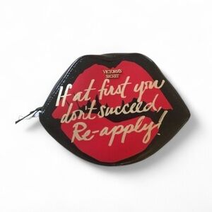 Victoria's Secret Lip-Shaped Cosmetic Pouch bag